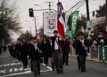 Brillante desfile de aniversario número 116 localidad de Sarmiento
